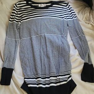Motherhood Maternity Striped Sweater